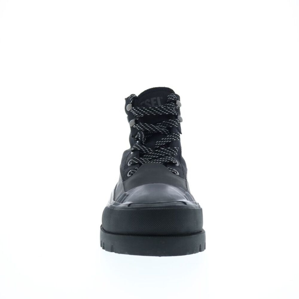 Diesel Mens D-Hiko Boot X Black Boots (NWT) - Picture 3 of 7